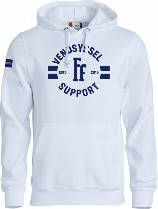Clique - Vendsyssel Ff Basic Hoodie - Bianco
