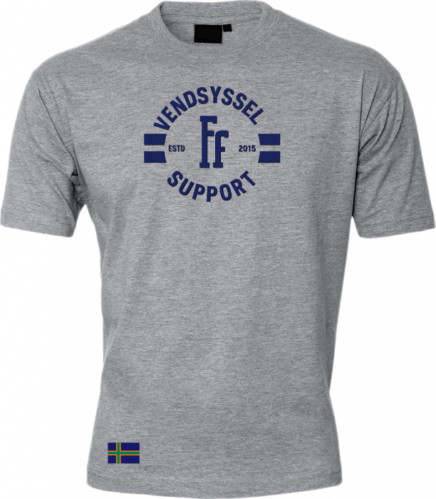 ID - Vendsyssel Ff Bomulds T-Shirt - Grå Melange