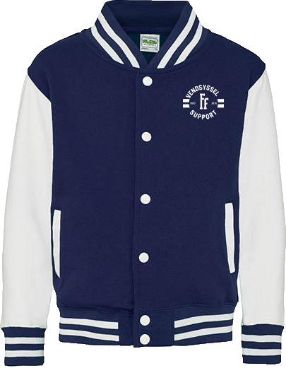 Just Hoods - Vendsyssel Ff College Jakke Kids - Oxford Navy
