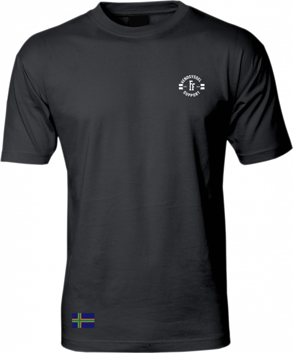ID - Vendsyssel Ff Cotton T-Shirt - Schwarz