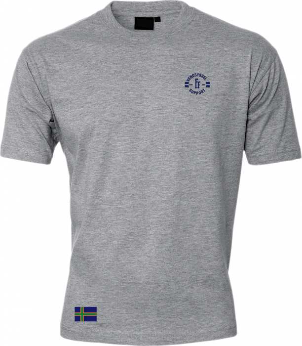 ID - Vendsyssel Ff Cotton T-Shirt - Grey Melange